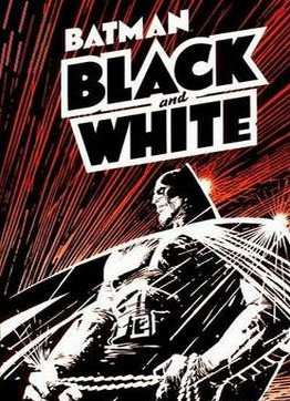 Картинка к мультфильму Бэтмен чёрное и белое