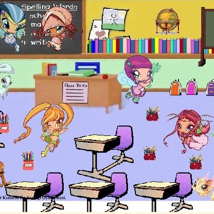 Картинка к мультфильму Малышки Винкс в школе