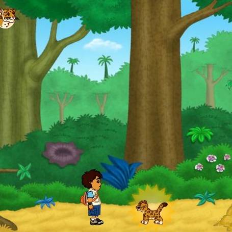 Картинка к мультфильму Диего день рождение ягуара