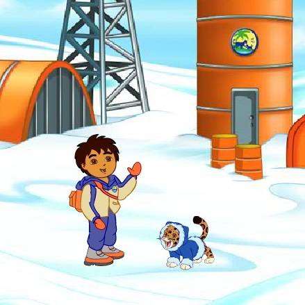 Картинка к мультфильму Диего спасает животных в Арктике