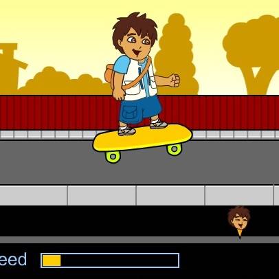 Картинка к мультфильму Диего на скейте