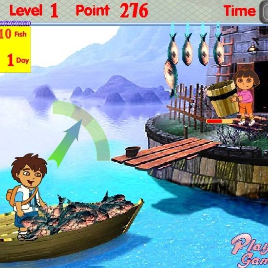 Картинка к мультфильму Диего рыбак