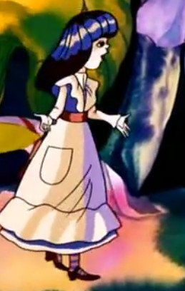 Картинка к мультфильму "Алиса в Стране чудес" - Страна чудес