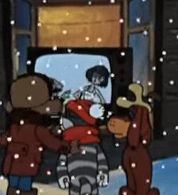 Картинка к мультфильму "Зима в Простоквашино" - Кабы не было зимы
